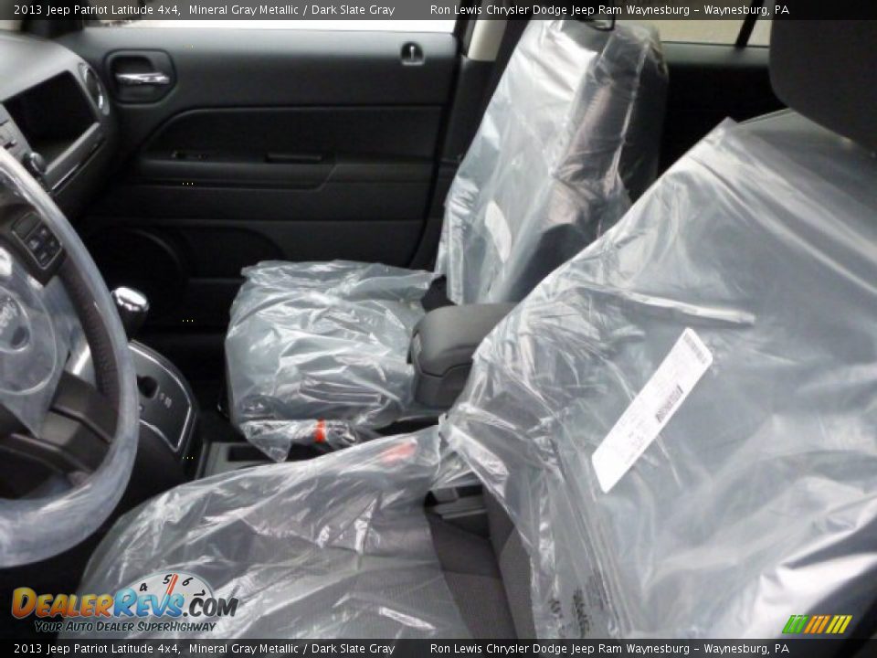 2013 Jeep Patriot Latitude 4x4 Mineral Gray Metallic / Dark Slate Gray Photo #12
