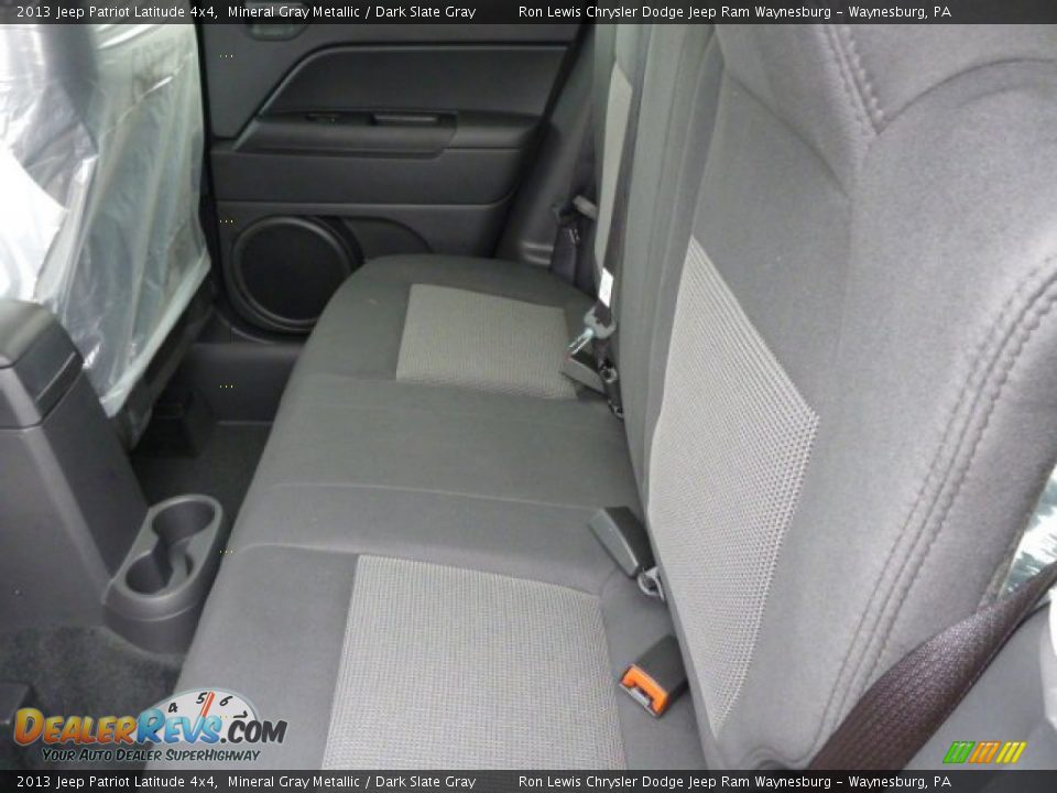 2013 Jeep Patriot Latitude 4x4 Mineral Gray Metallic / Dark Slate Gray Photo #13