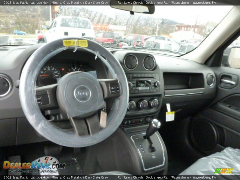 2013 Jeep Patriot Latitude 4x4 Mineral Gray Metallic / Dark Slate Gray Photo #14