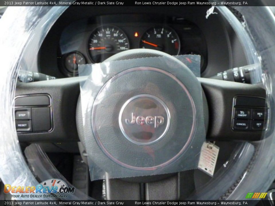 2013 Jeep Patriot Latitude 4x4 Mineral Gray Metallic / Dark Slate Gray Photo #18