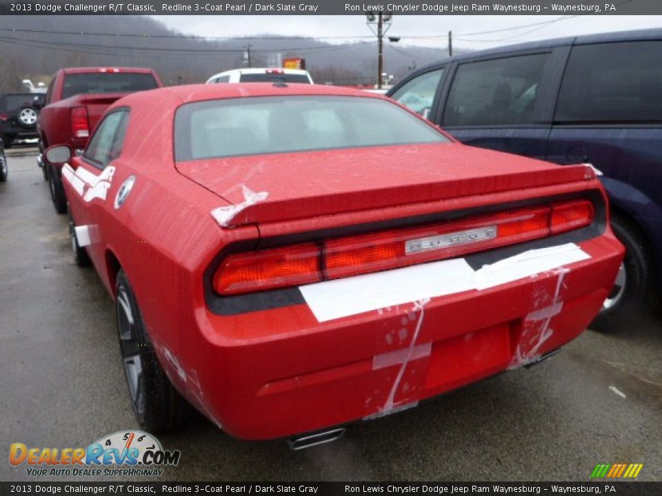 2013 Dodge Challenger R/T Classic Redline 3-Coat Pearl / Dark Slate Gray Photo #2