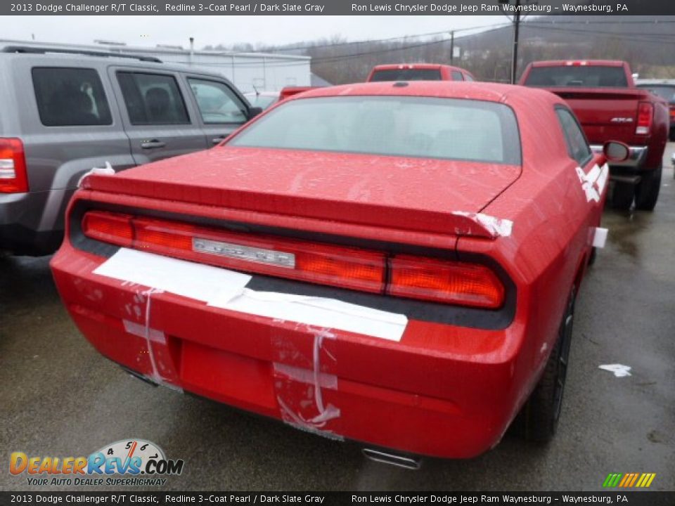 2013 Dodge Challenger R/T Classic Redline 3-Coat Pearl / Dark Slate Gray Photo #4
