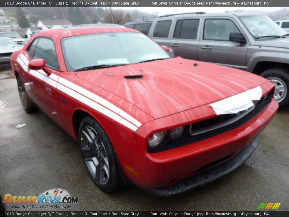 2013 Dodge Challenger R/T Classic Redline 3-Coat Pearl / Dark Slate Gray Photo #7