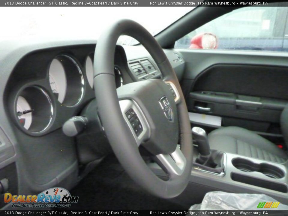 2013 Dodge Challenger R/T Classic Steering Wheel Photo #15