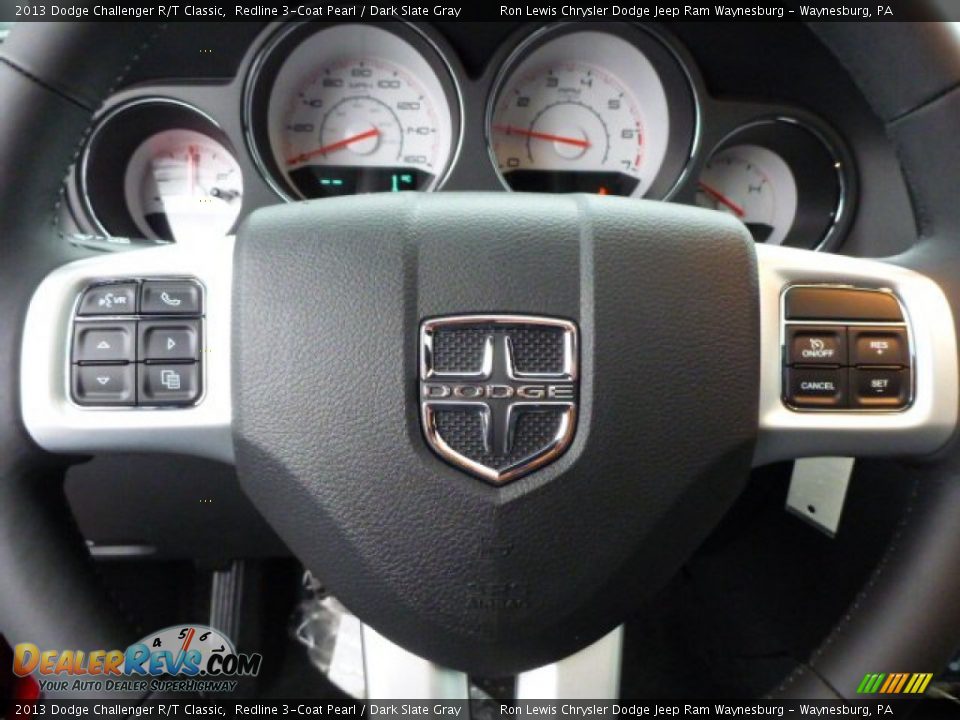 Controls of 2013 Dodge Challenger R/T Classic Photo #18