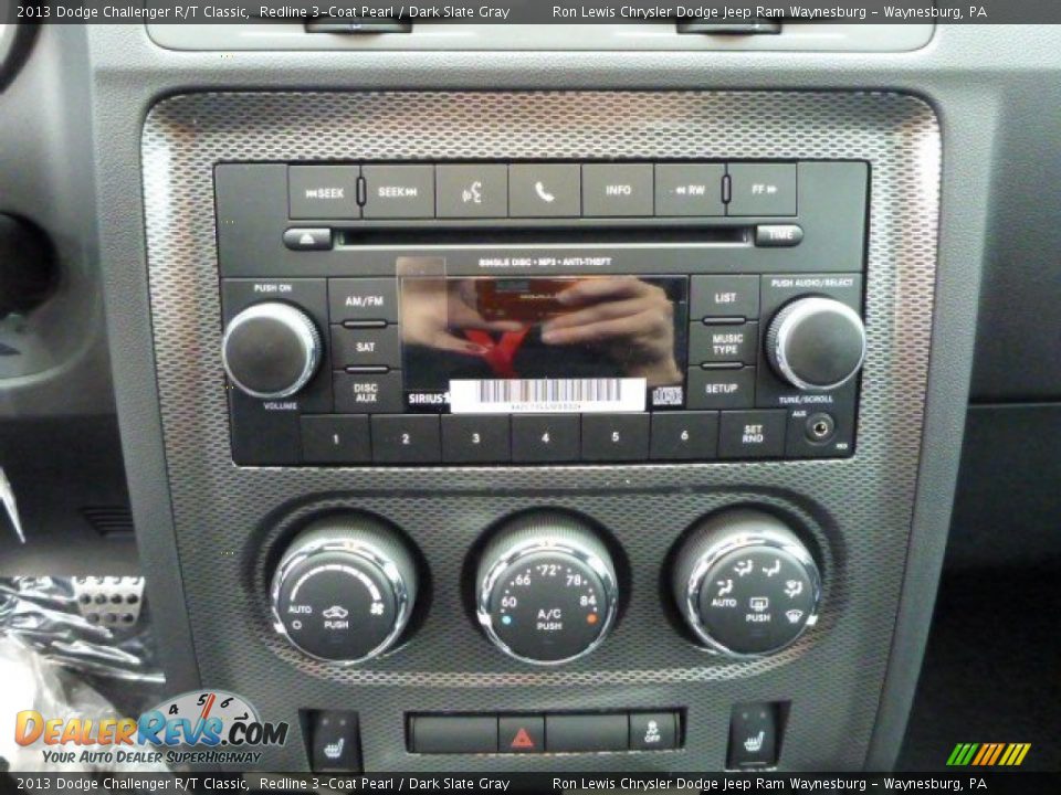 Controls of 2013 Dodge Challenger R/T Classic Photo #19