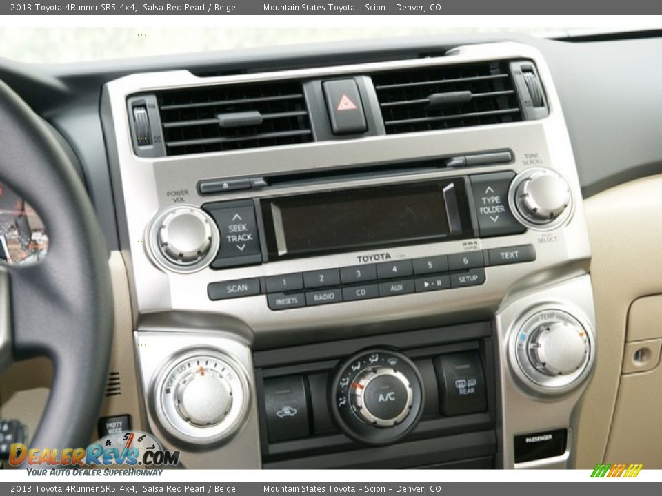 2013 Toyota 4Runner SR5 4x4 Salsa Red Pearl / Beige Photo #6