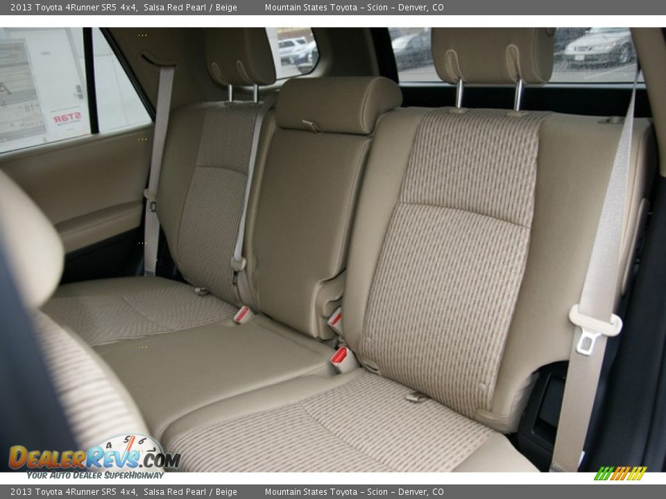 2013 Toyota 4Runner SR5 4x4 Salsa Red Pearl / Beige Photo #7