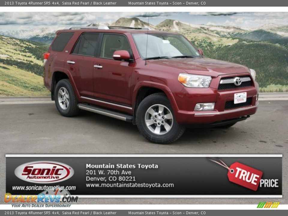 2013 Toyota 4Runner SR5 4x4 Salsa Red Pearl / Black Leather Photo #1
