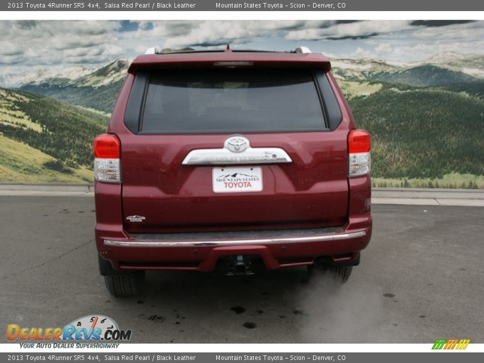 2013 Toyota 4Runner SR5 4x4 Salsa Red Pearl / Black Leather Photo #4