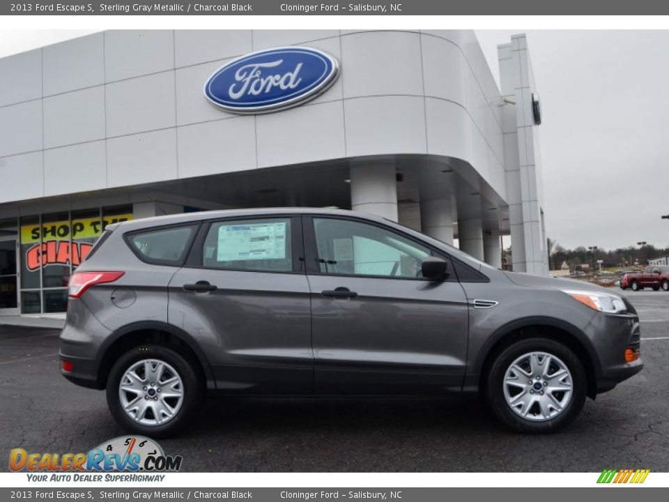 Sterling Gray Metallic 2013 Ford Escape S Photo #2