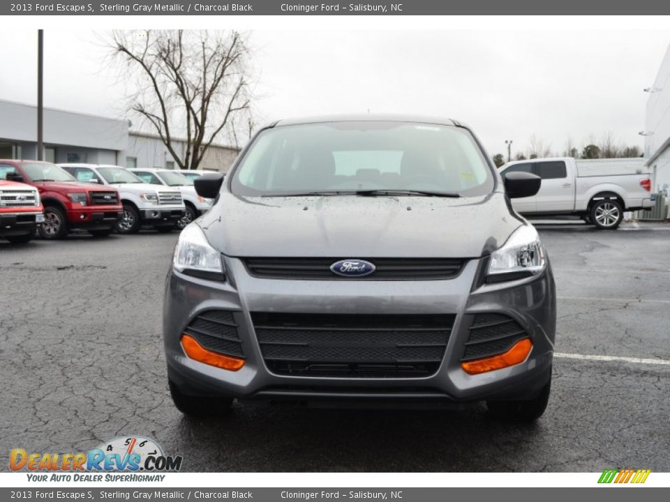 2013 Ford Escape S Sterling Gray Metallic / Charcoal Black Photo #7