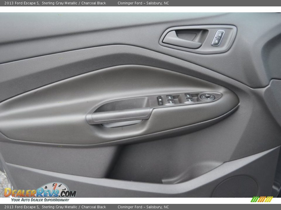 2013 Ford Escape S Sterling Gray Metallic / Charcoal Black Photo #8