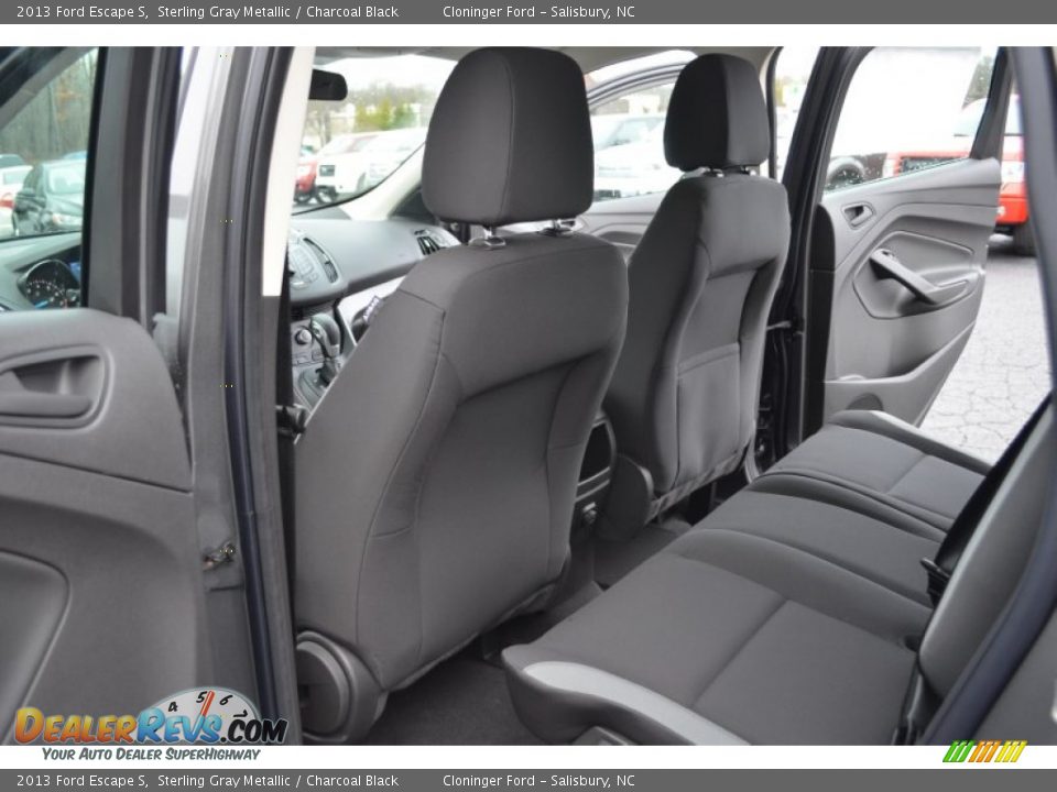 2013 Ford Escape S Sterling Gray Metallic / Charcoal Black Photo #12