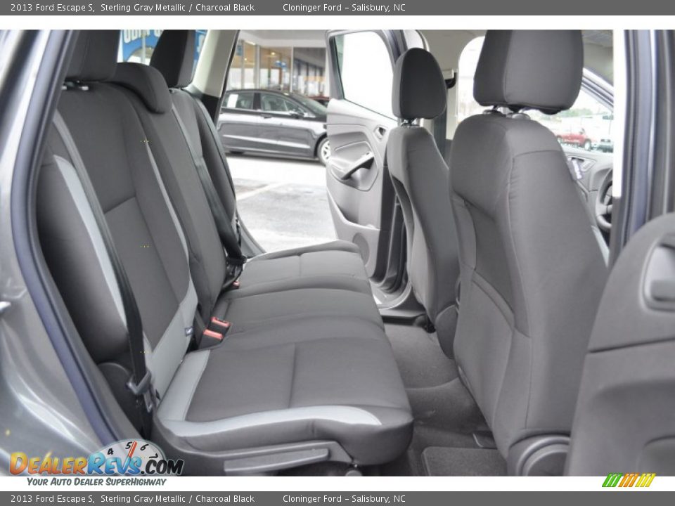 2013 Ford Escape S Sterling Gray Metallic / Charcoal Black Photo #14