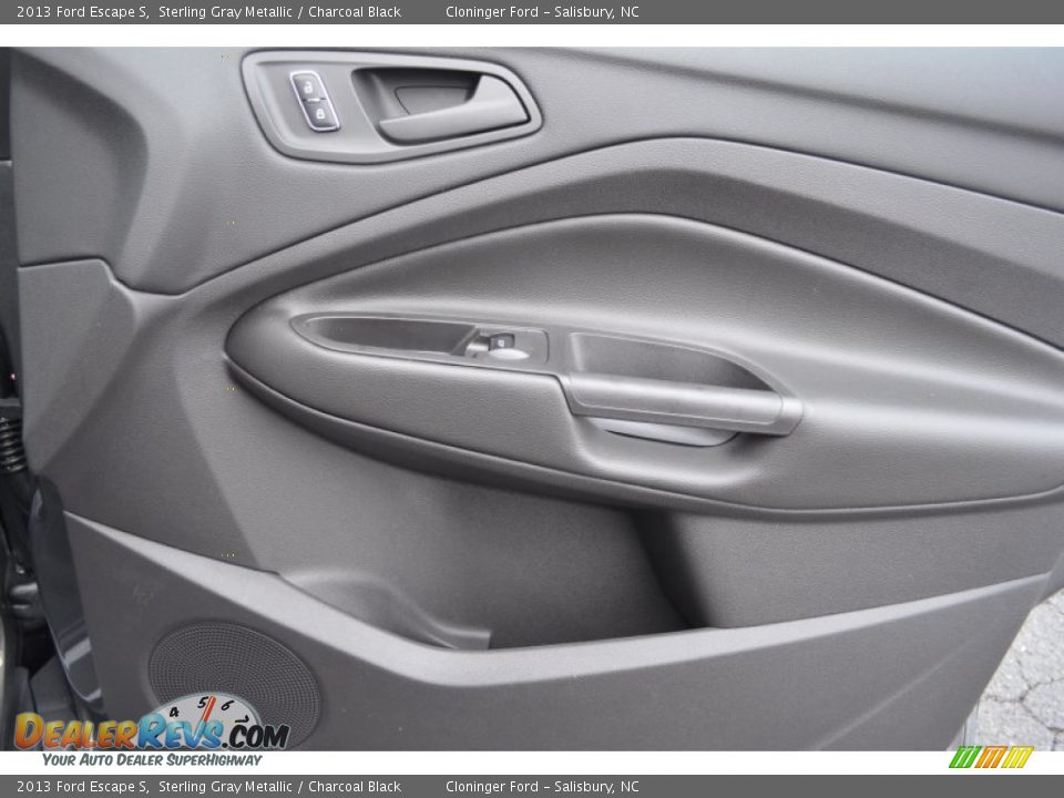 2013 Ford Escape S Sterling Gray Metallic / Charcoal Black Photo #17