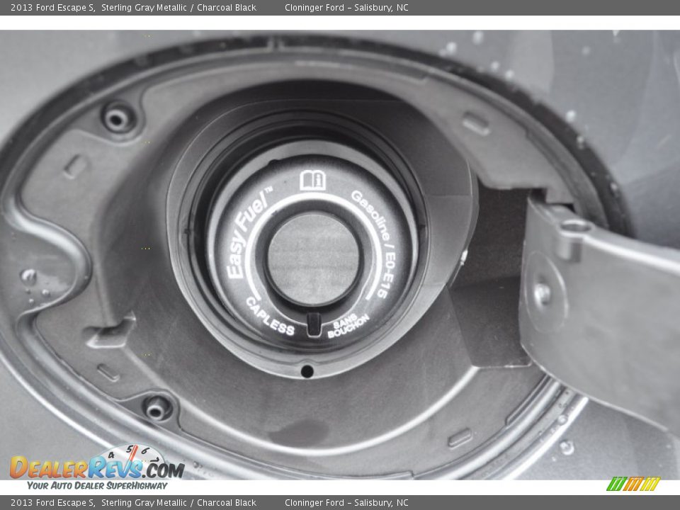 2013 Ford Escape S Sterling Gray Metallic / Charcoal Black Photo #20