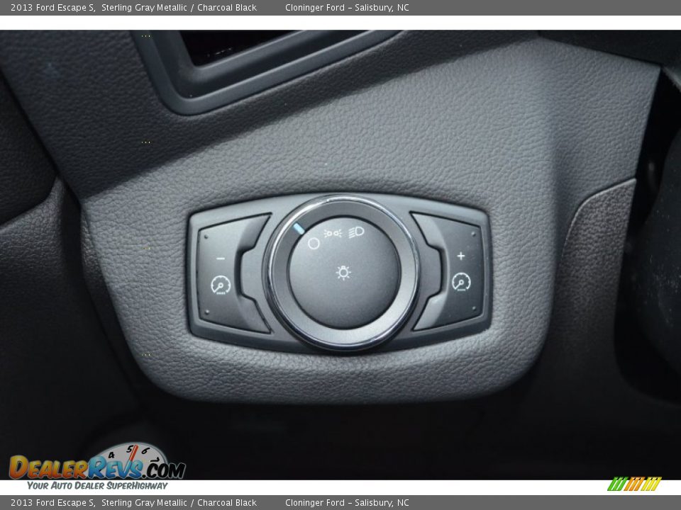 2013 Ford Escape S Sterling Gray Metallic / Charcoal Black Photo #23