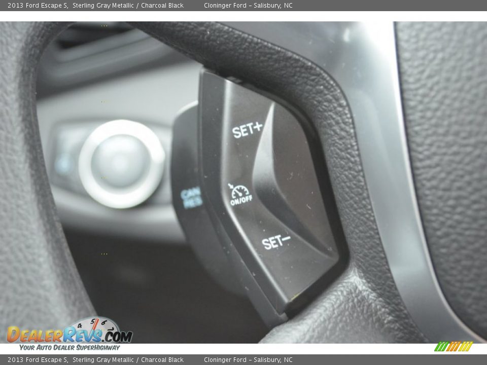 2013 Ford Escape S Sterling Gray Metallic / Charcoal Black Photo #28