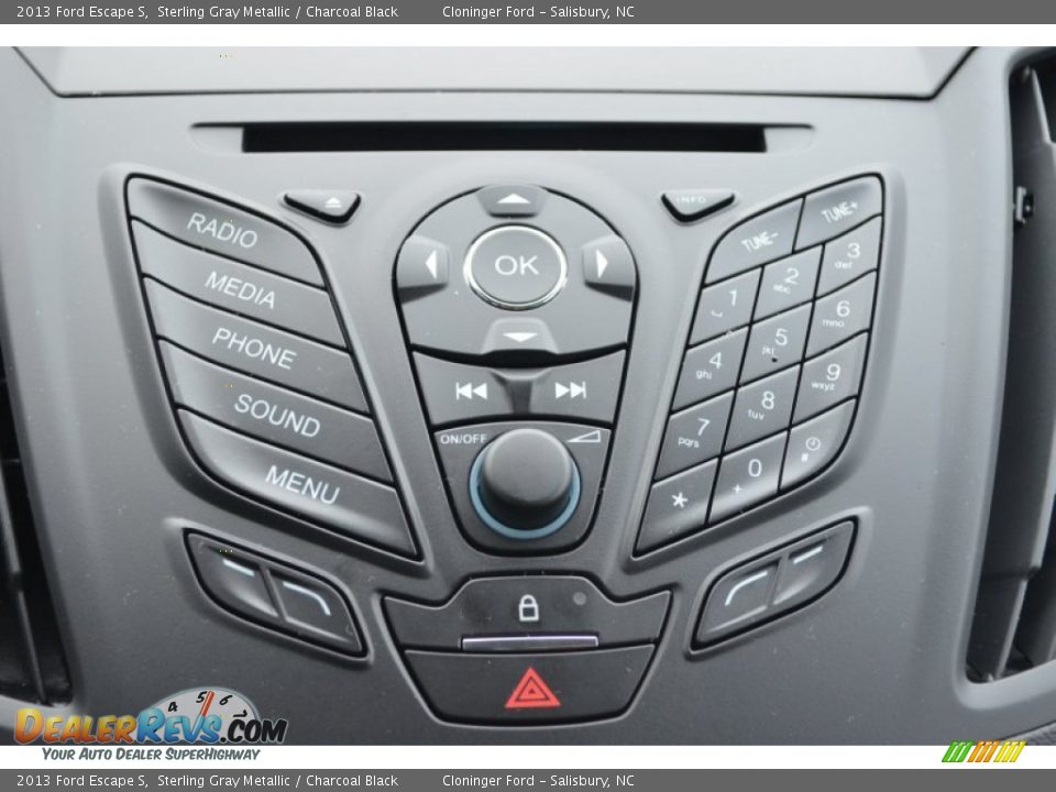 Controls of 2013 Ford Escape S Photo #31