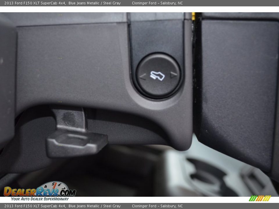 2013 Ford F150 XLT SuperCab 4x4 Blue Jeans Metallic / Steel Gray Photo #28