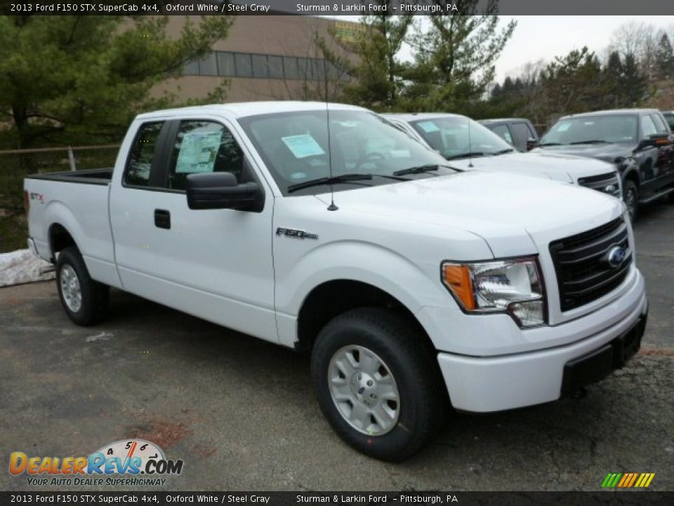 Front 3/4 View of 2013 Ford F150 STX SuperCab 4x4 Photo #1