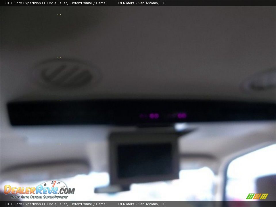 2010 Ford Expedition EL Eddie Bauer Oxford White / Camel Photo #10