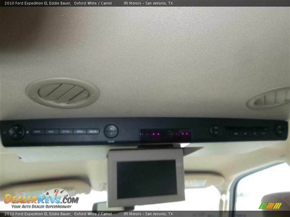 2010 Ford Expedition EL Eddie Bauer Oxford White / Camel Photo #11