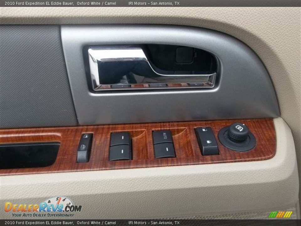 2010 Ford Expedition EL Eddie Bauer Oxford White / Camel Photo #13