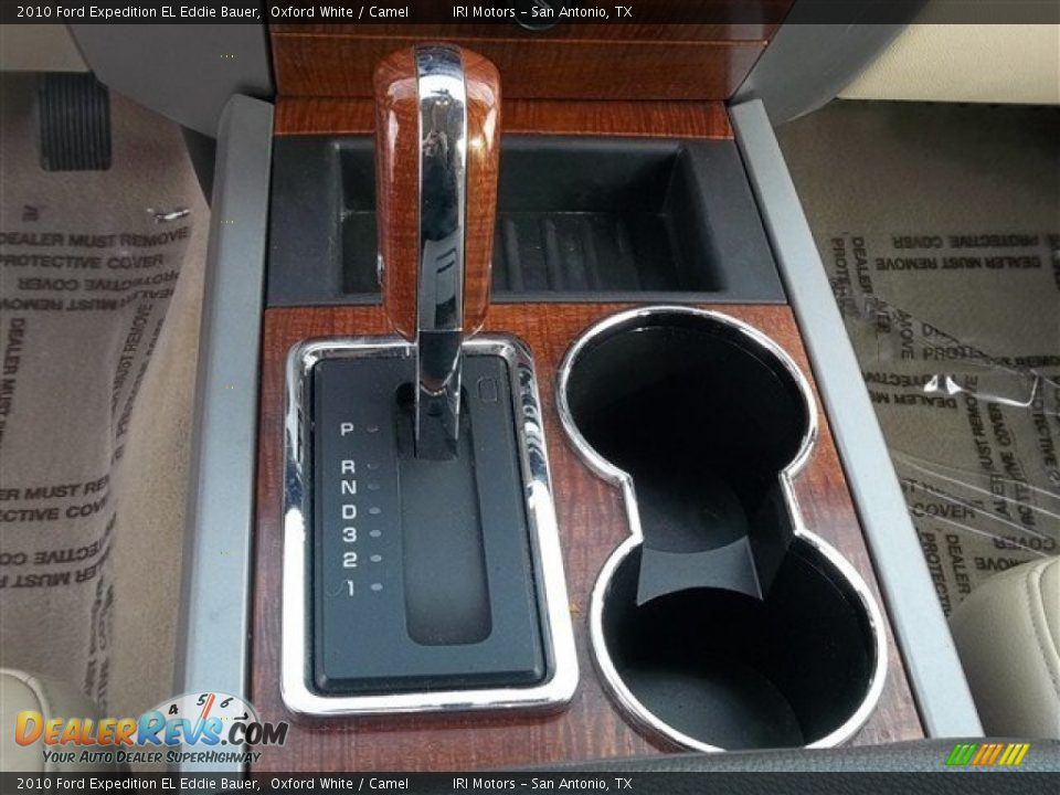 2010 Ford Expedition EL Eddie Bauer Oxford White / Camel Photo #19
