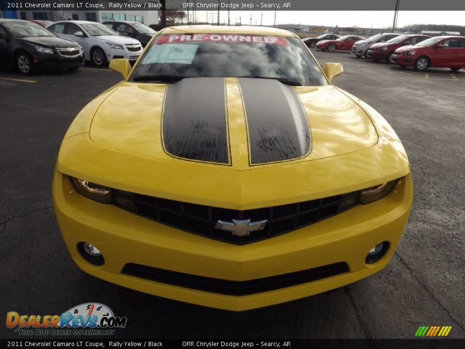 2011 Chevrolet Camaro LT Coupe Rally Yellow / Black Photo #2