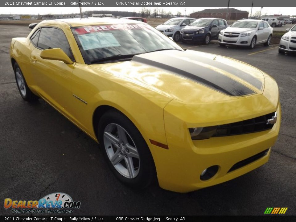 2011 Chevrolet Camaro LT Coupe Rally Yellow / Black Photo #3