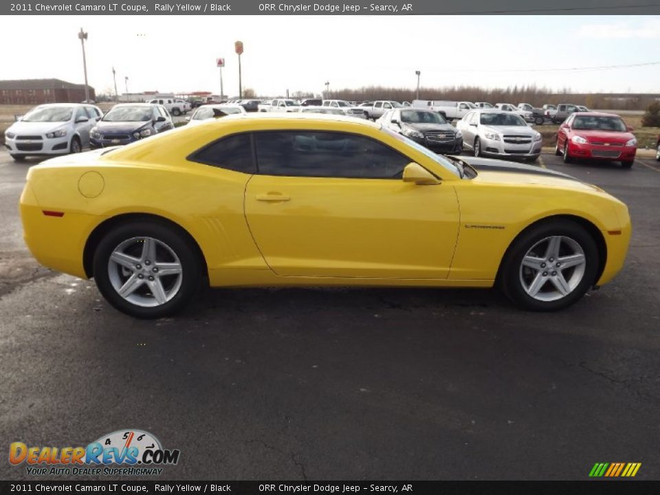 2011 Chevrolet Camaro LT Coupe Rally Yellow / Black Photo #4