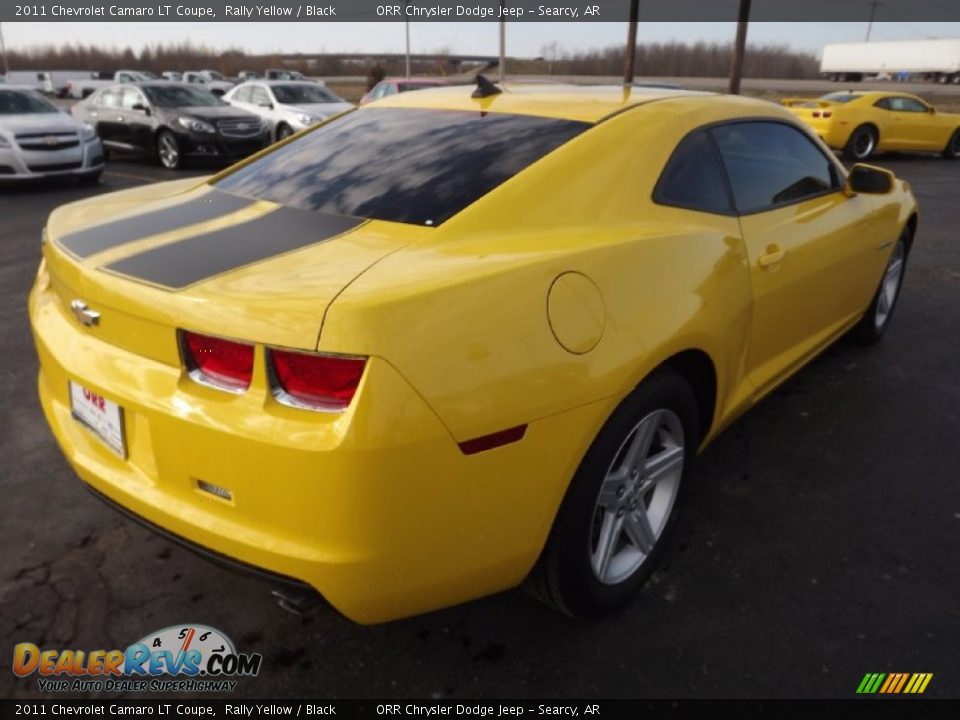2011 Chevrolet Camaro LT Coupe Rally Yellow / Black Photo #5