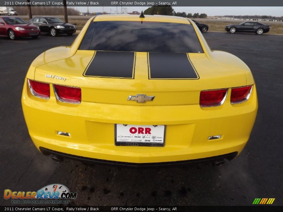 2011 Chevrolet Camaro LT Coupe Rally Yellow / Black Photo #6