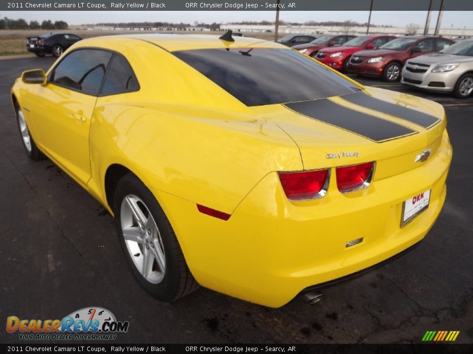 2011 Chevrolet Camaro LT Coupe Rally Yellow / Black Photo #7