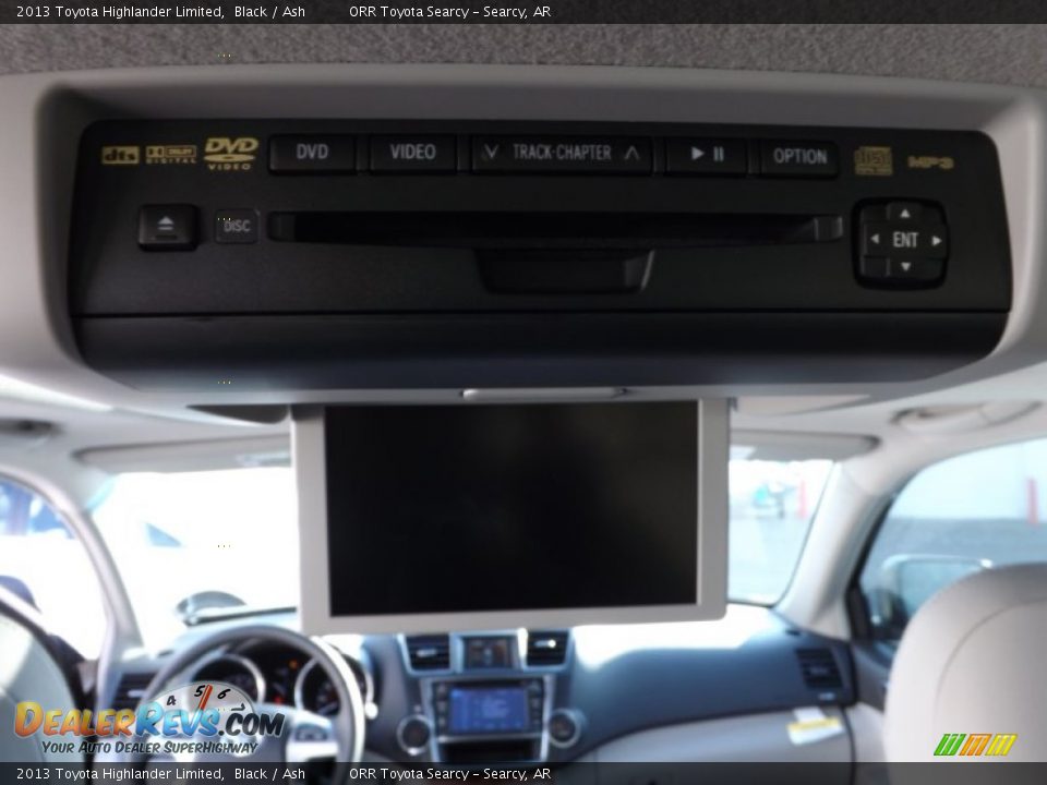 2013 Toyota Highlander Limited Black / Ash Photo #23