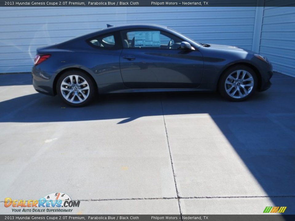 2013 Hyundai Genesis Coupe 2.0T Premium Parabolica Blue / Black Cloth Photo #2