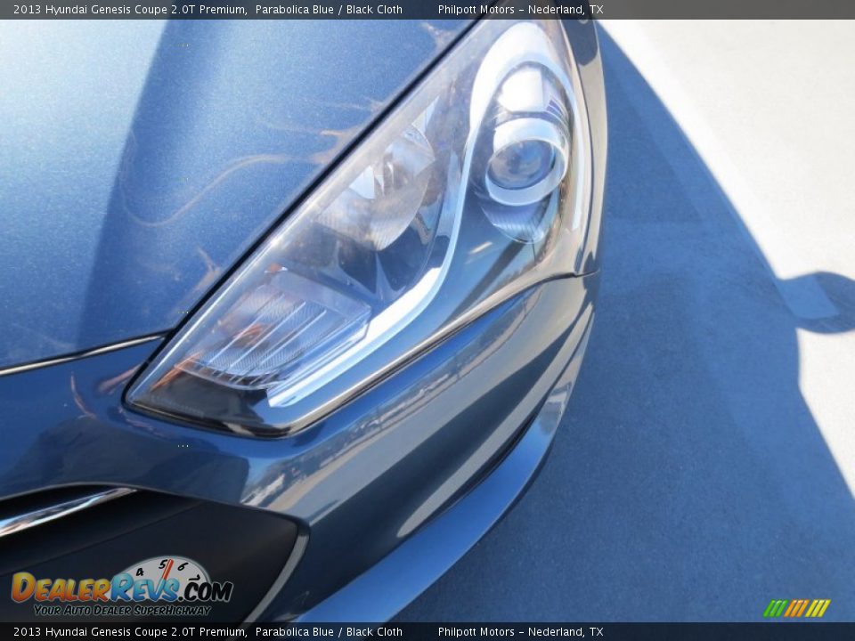 2013 Hyundai Genesis Coupe 2.0T Premium Parabolica Blue / Black Cloth Photo #6