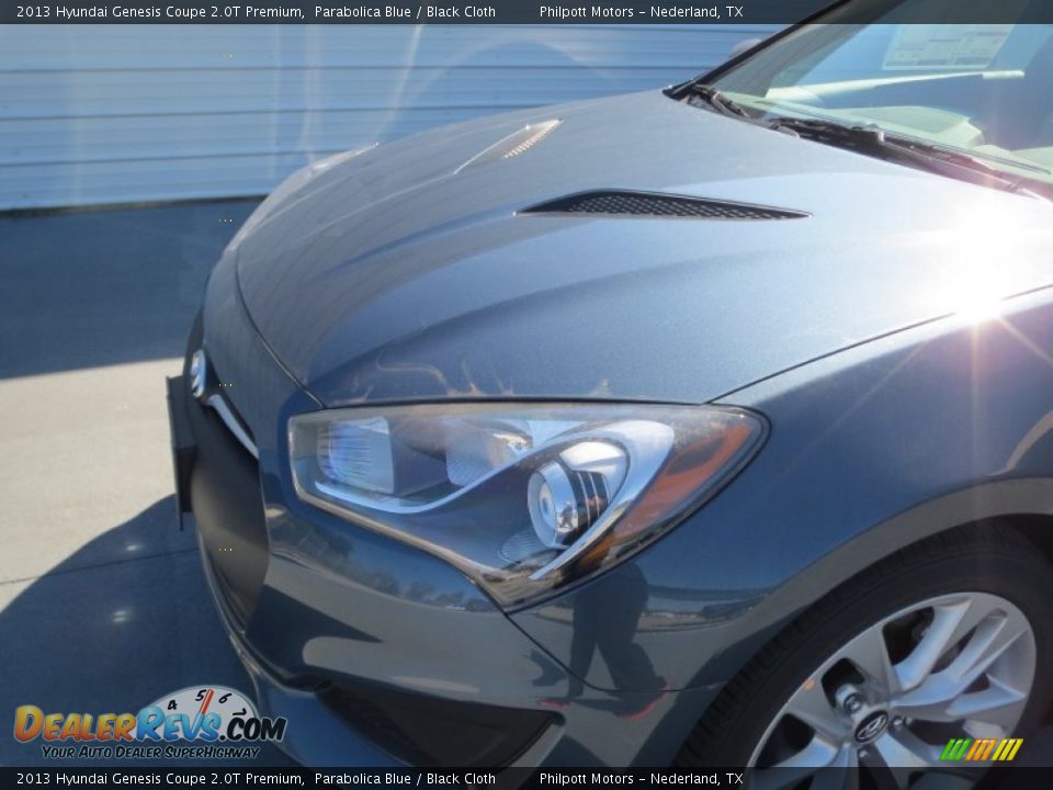 2013 Hyundai Genesis Coupe 2.0T Premium Parabolica Blue / Black Cloth Photo #7