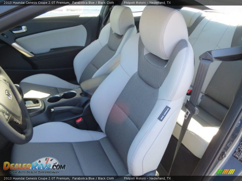 2013 Hyundai Genesis Coupe 2.0T Premium Parabolica Blue / Black Cloth Photo #20