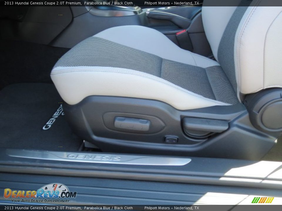 2013 Hyundai Genesis Coupe 2.0T Premium Parabolica Blue / Black Cloth Photo #21