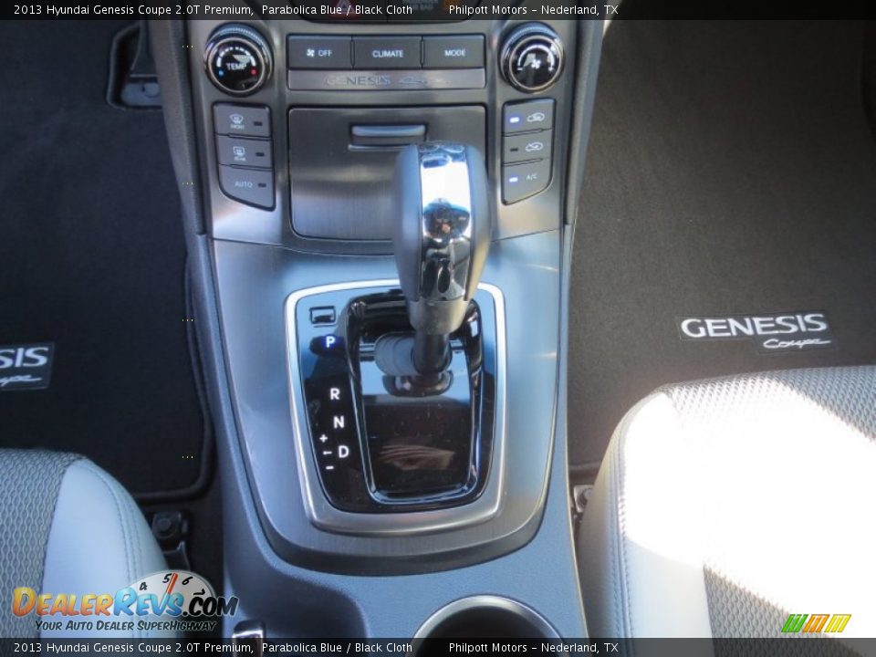 2013 Hyundai Genesis Coupe 2.0T Premium Parabolica Blue / Black Cloth Photo #29