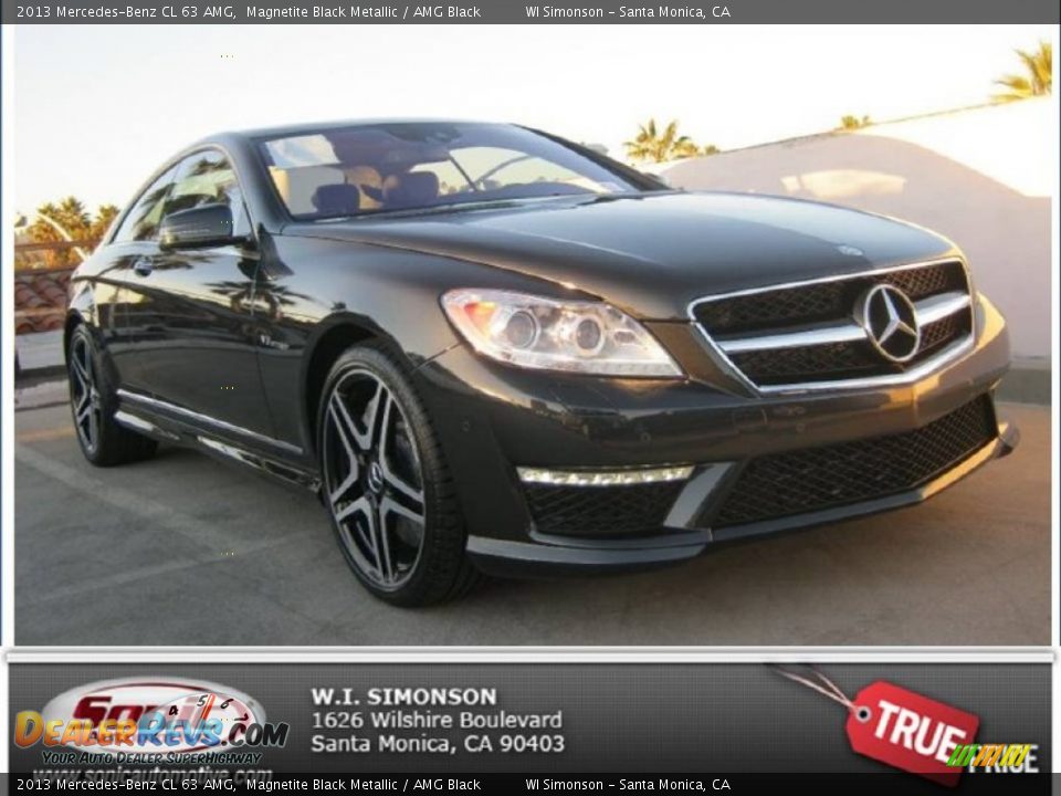 2013 Mercedes-Benz CL 63 AMG Magnetite Black Metallic / AMG Black Photo #1