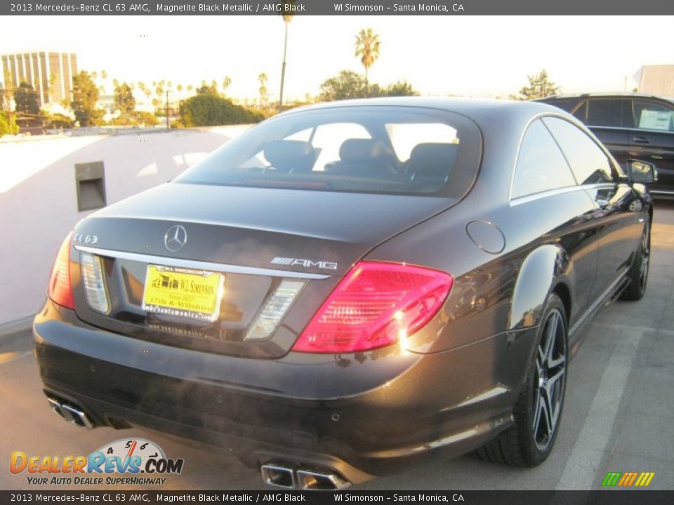 2013 Mercedes-Benz CL 63 AMG Magnetite Black Metallic / AMG Black Photo #4