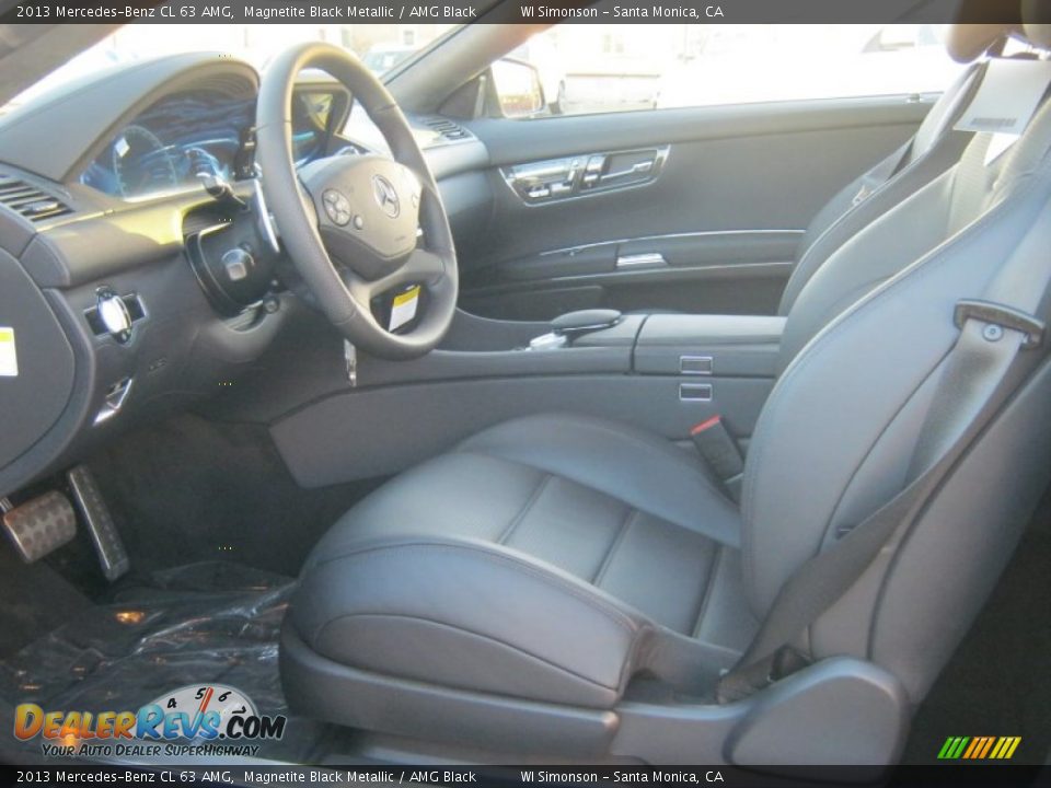 AMG Black Interior - 2013 Mercedes-Benz CL 63 AMG Photo #7