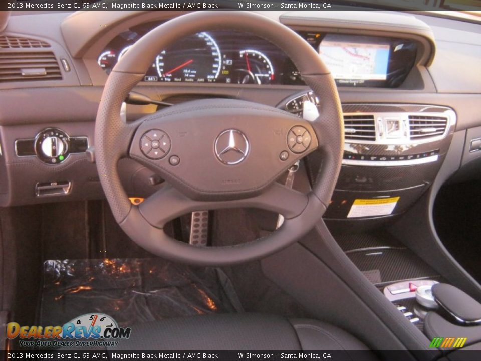 2013 Mercedes-Benz CL 63 AMG Steering Wheel Photo #9