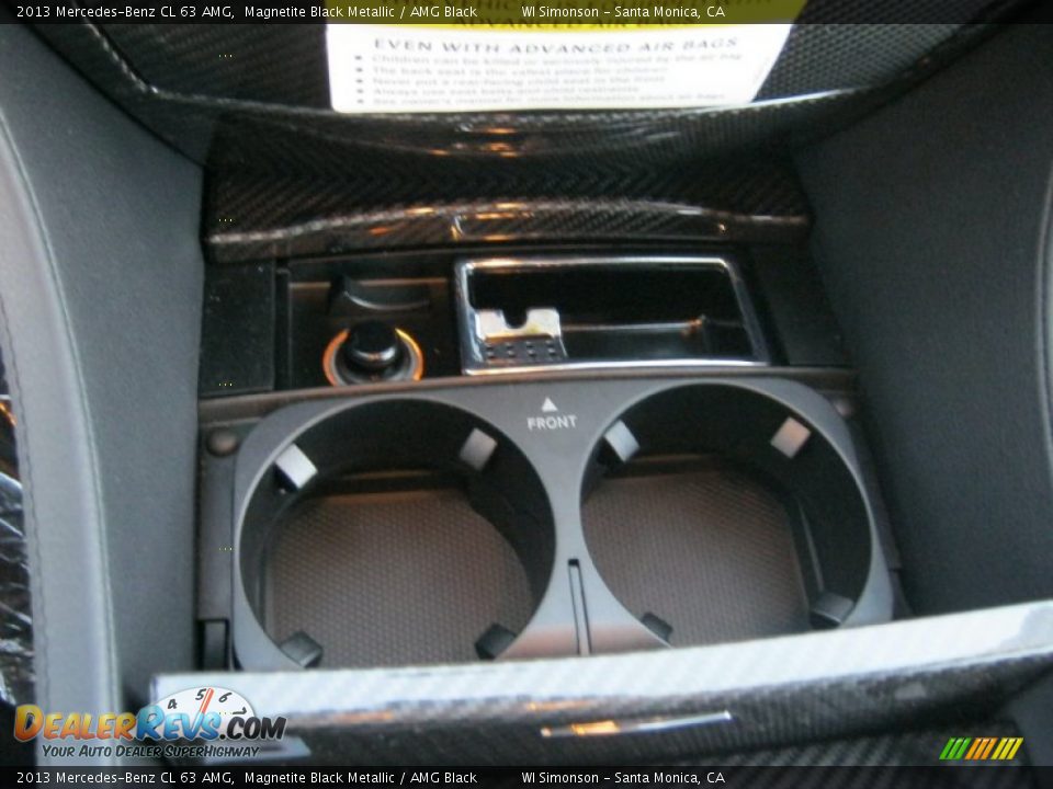 2013 Mercedes-Benz CL 63 AMG Magnetite Black Metallic / AMG Black Photo #13