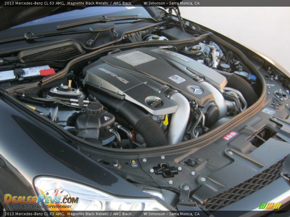 2013 Mercedes-Benz CL 63 AMG 5.5 Liter AMG DI Biturbo DOHC 32-Valve VVT V8 Engine Photo #16