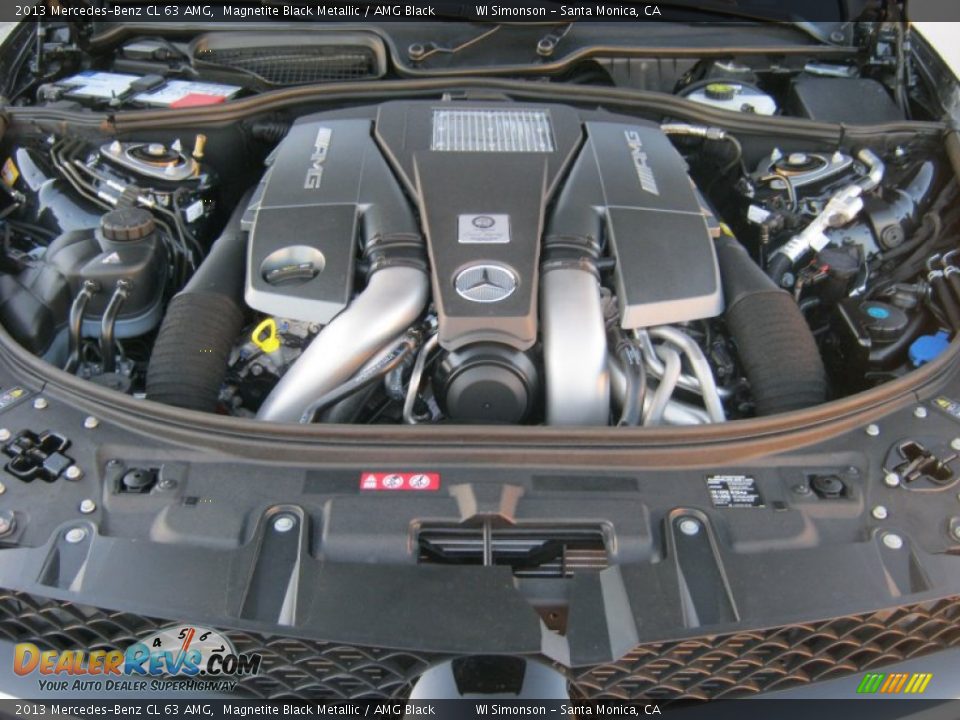 2013 Mercedes-Benz CL 63 AMG 5.5 Liter AMG DI Biturbo DOHC 32-Valve VVT V8 Engine Photo #17